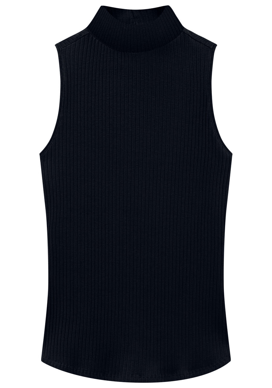 Blusa gola alta